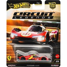 Hot Wheels Premium Cırcuit Legends Metal Diecast Ferrari 499P FPY86 JBK49 Ölçekli Araba