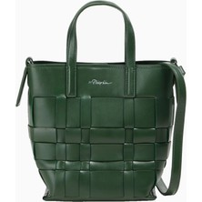 3.1 Phillip Lim Odita Örgülü %100 Deri Lüks Tasarım Kadın Bucket Çanta