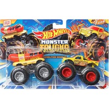 Hot Wheels Monster Trucks Güçlü Ikili 1:64 Arabalar Oscar Mayer All Fried Up HWN64