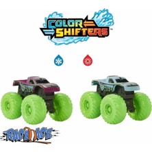 Hot Wheels Monster Trucks Renk Değiştiren Arabalar HJF39 - Seri 2