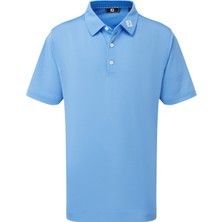 Footjoy Stretch Pique Solid Çocuk T-Shirt Mavi 81734