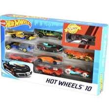 Hot Wheels Metal 10 Lu Koleksiyonluk Oyuncak Araba Seti Gerçekçi Detaylar ile Eğlenceli Oyun