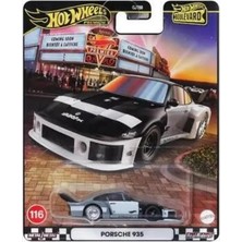 Hot Wheels Premium Porsche 935 JBL17 Boulevard Metal Gövde ile Detaylı Tasarım 1:64 Ölçekli Model