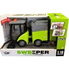 Pasifik Toys Pilli Sesli Işıklı Temizlik Aracı 1:16