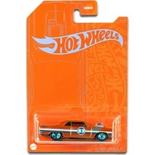 Hot Wheels Mavi ve Parlak Arabalar GRR35 GRR36 '64 Chevy Chevelle Ss