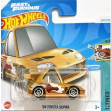 Hot Wheels '94 Toyota Supra Fast And Furious Tooned Metal Gövde Ölçekli Araç Deseni 2024