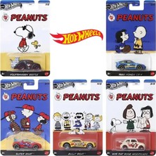 Hot Wheels Hotwheels Peanuts Silver Seri̇es 2025 5'li̇ Set