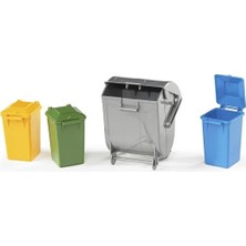 Bruder Çöp Konteynırı (1 Büyük, 3 Küçük) BR02607