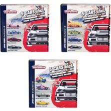 Hot Wheels Majorette 5 Cars Incl. Tuni̇g Parts Includet (Süpri̇z Gt-R R34)