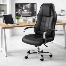 Ofis Yap Makam Koltuğu|deri Çalışma Koltuğu|ergonomik Tasarım|üst Düzey Konfor
