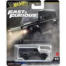 Hot Wheels Fast-Furious Premium Araba Land Rover Defender 110 HNW46-JBL98