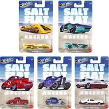 Hot Wheels Hotwheels Salt Flat Uzun Kart 5'li Set - Silver Series
