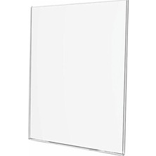 Aso A4 Pleksi Broşür, Poster, Föy, Menü ve Şeffaf Döküman Tutucu (U Tipi)