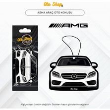 Otoshoptr Mercedes W205 C Serisi Araba Kokuları Serisi Oto Araç Kokusu (Beyaz)