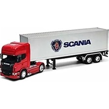 Welly Oyuncak Scanıa Tır Kpaılar Açılır Metal Başlıklı Tır Oyuncak Tır Orjinal Scanıa Tırı Lisanslı