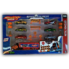 Toysan Toy-49 Tir Seti̇ Trafi̇k Levhali 6'li Arabali