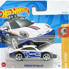 Hot Wheels Tekli Araba Porsche 911 Rallye Hw Turbo 5/5