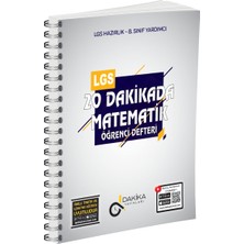 Dakika Yayınları Lgs 20 Dakikada Matematik Öğrenci Defteri