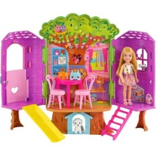 Barbie Chelsea'nin Ağaç Evi Barbie Chelsea'nin Ağaç Evi ve Köpeği HPL70