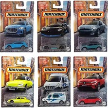 Hot Wheels 2024 Matchbox European Streets 6'lı Set 1:64 Ölçek Metal Model Arabalar