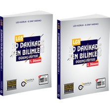 Dakika Yayınları Lgs Fen Bilimleri Öğrenci Defteri (1. ve 2. Dönem)
