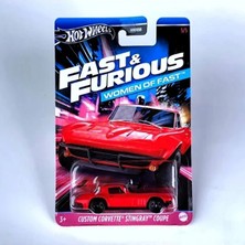 Hot Wheels Custom Corvette Sti̇ngray Coupe - Fast And Furious Women Of Fast 2024 ( Hızlı ve Öfkeli )