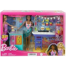 Barbie Brooklyn ve Malibu'nun Sahildeki Yiyecek Standı Orijinal Lisanslı