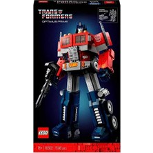 LEGO Optimus Prime 10302 Çok Renkli Uzun Ömürlü ve Eğlenceli Tasarıma Sahip Etkileşimli Oyun Seti