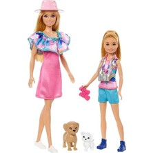 Barbie ve Stacie Kız Kardeşler 2'li Paket HRM09