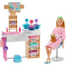 Barbie ® Wellness - Yüz Bakımı Yapıyor Oyun Seti | GJR84