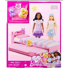 Barbie Ilk Bebeğim Barbienin Yatağı Oyun Seti HMM64