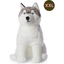 Toysall Bon Ton Toys Wwf Sibirya Kurdu Büyük Peluş Oyuncak 70 cm - 27.5” 523190001