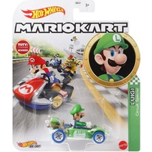 Hot Wheels Mario Kart Karakter Araçlar GBG25 - Luigi - Circuit Special