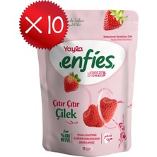 Yayla Enfies Freeze Dried Çilek 15 G x 10 Adet
