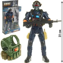 Galtoys Swat Seti̇ 8910-F6 Scale Model 1:6 Kutulu 3+