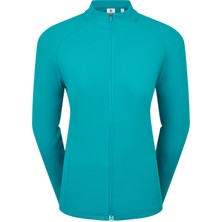 Footjoy Full-Zip Rib Midlayer Kadın Koro Mavi 39414