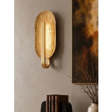 Bella Lighting Tasarım Pera 3 Renk LED Aplik Sarı Gold Ithal Duvar Lambası Elektrikli Dekoratif Aydınlatma Pilli Değildir