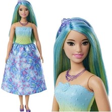 Barbie Prenses Bebek Mavi HRR07 HRR11 Lisanslı Ürün