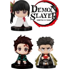Bandai Kimetsu No Yaiba - Demon Slayer Anime Manga Oyuncak Figür 4 - 5 cm - 3 Lü Set 16