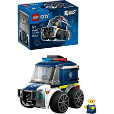 LEGO ® City Araçlar – Polis Kamyonu - 5+ Yaratıcı Oyuncak Yapım Seti (71 Parça)