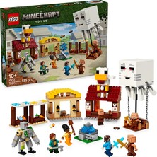 LEGO ® Minecraft® Hortlak Balon Köy Saldırısı 21273 - 10+ Yaratıcı Oyuncak Yapım Seti (555PARÇA)