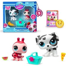 Littlest Pet Shop Minişler 2’li Figür Seti S3 - 156&149 Dalmaçya Köpeği