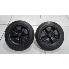 Aklan Asil Çöp Kovası Konteyner Tekerleği 120LT ve 240LT Uyumlu 2 Adet
