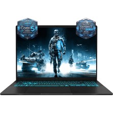Asus V16 Intel Core 5 210H 32GB 512GB SSD 8 GB RTX5060 16" Wuxga 144Hz Freedos Gaming Laptop, Notebook V3607VM-RP015 003