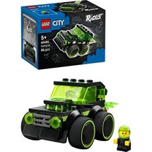 LEGO ® City Araçlar – Video Oyunu Yarış Arabası 60484 - 5+ Yaratıcı Oyuncak Yapım Seti (64 Parça)