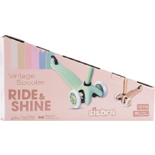 Sisbro Işıklı Vintage Scooter Koyu Mavi 010298