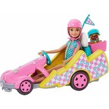 Barbie Stacie Go-Kart Yapıyor Oyun Seti HRM08