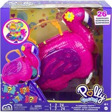 Polly Pocket Flamingo Partisi Large Compact Çanta Oyun Seti Bratz Temalı Renkli Eğlence