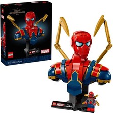 LEGO ǀ Marvel Iron Örümcek Adam Büstü 76326 - Yetişkinler Için Koleksiyonluk Sergileme Modeli