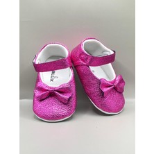 Beblux Baby Parıltılı Babet Kız Bebek Ayakkabısı